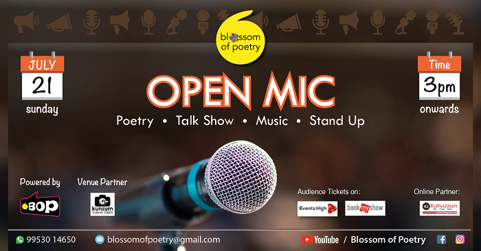 Open Mic at Gurgaon by Blossom of Poetry