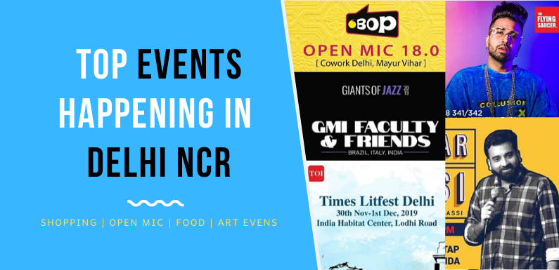 Top Events Happening in Delhi NCR this Weekend from 29 Nov to 1 Dec
