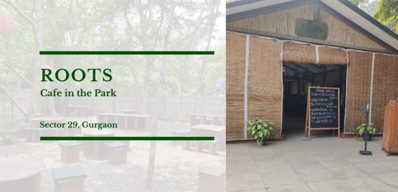 Roots – Cafe in the Park – Sector 29, Gurgaon/Gurugram