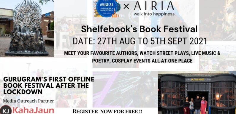 Shelfebook’s Book Festival – Gurugram, 2021
