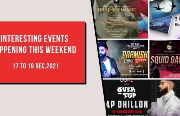 Delhi NCR: Interesting Events Happening this Weekend (10 to 12 Dec,2021)