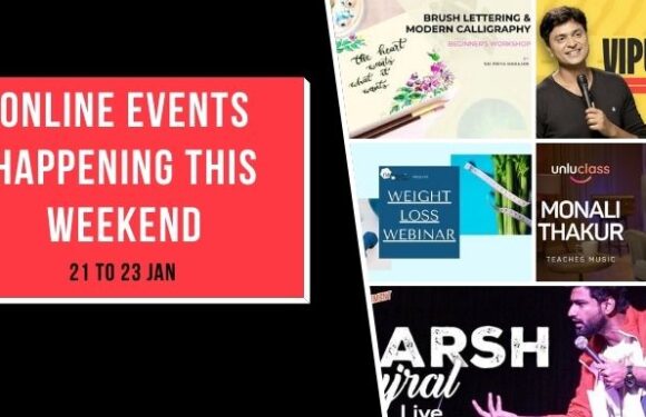 Interesting Online Events Happening this Weekend – 21 to 23 Jan, 2022