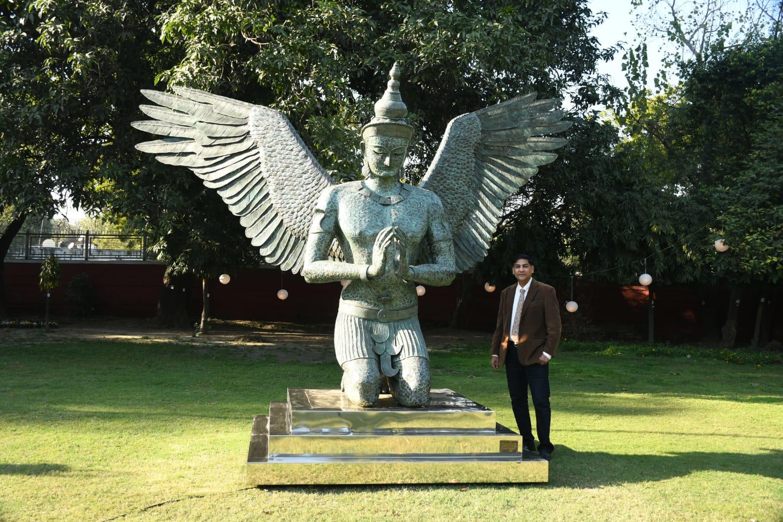 Sculpture Park at Bikaner House Delhi