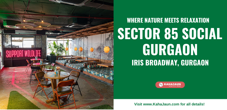 Sector 85 SOCIAL: Where Nature Meets Relaxation in Gurgaon
