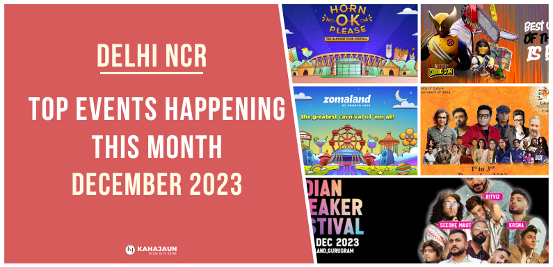 Best events to attend in Delhi NCR this December