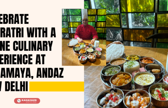 Celebrate Navratri with a Divine Culinary Experience at AnnaMaya, Andaz Delhi