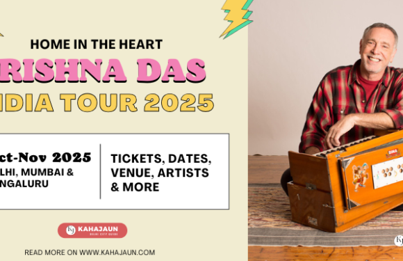 Krishna Das India Tour 2025 – Delhi, Mumbai & Bengaluru Dates, Venues & Tickets