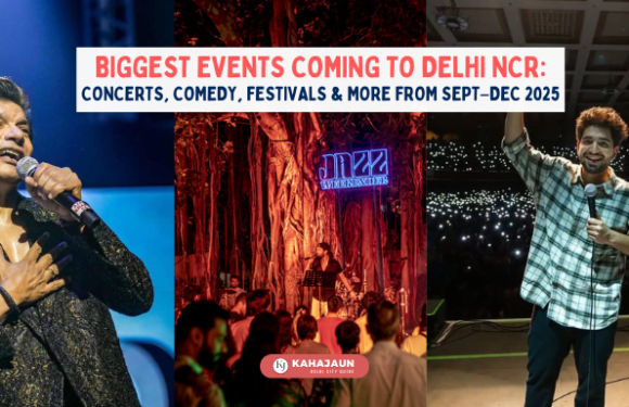Biggest Events Coming to Delhi NCR: Concerts, Comedy, Festivals & More from Sept–Dec 2025