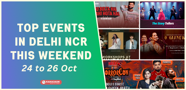 Top Events Happening in Delhi NCR This Weekend (October 24-26, 2025)