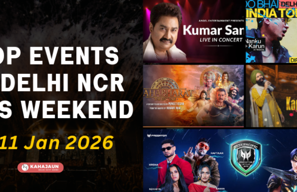 Top Events Happening in Delhi NCR This Weekend (9–11 January 2026)