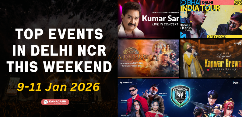 Top Events Happening in Delhi NCR This Weekend (9–11 January 2026)