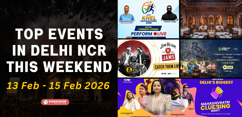 Top Events Happening in Delhi NCR This Weekend (13–15 February 2026)