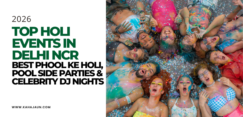 Top Holi Events in Delhi NCR 2026: Best Phool ke Holi, Pool Side Parties & Celebrity DJ Nights