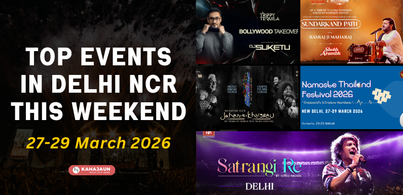 Top Events in Delhi NCR This Weekend (27–29 March 2026): Concerts, Festivals & More