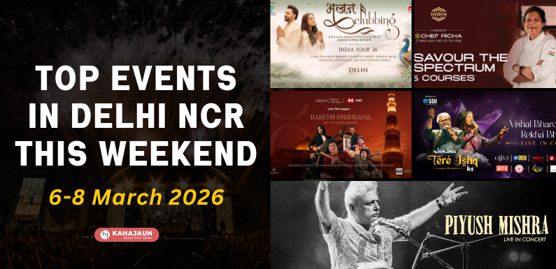 Top Events in Delhi NCR This Weekend (6–8 March 2026): Concerts, Comedy Shows, Theatre & Festivals