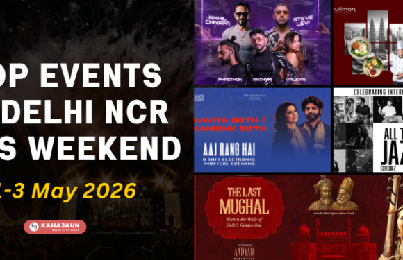 Top Events in Delhi NCR This Weekend (1–3 May 2026): Sufi Nights, Comedy Shows, Carnivals & More